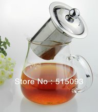 Coffee Tea Sets 500ml glass teapot with filter easy to use 2014 new cup PIAOYI T