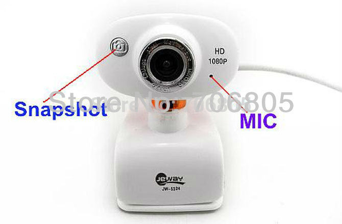 Купить 500W hd 1080p цифровой usb веб-камера веб-камеры pc камера с ...
