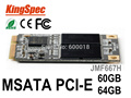 Mini PCIE mSATA SATA III SATA II 3cm X 5cm 60GB SSD Hard Drive Solid State