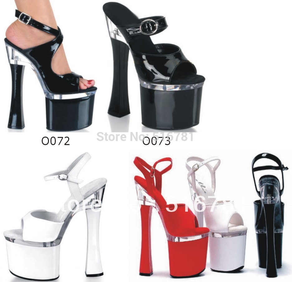 Hot Sale 4 Colours Fashion Women s Peep Toe Ultra 18CM Thick High Heel Platform Sexy