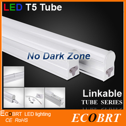 2013 New 10pc/lot 7W LED T5 Tube/ 600mm/ Linkable /No Dark Zone /Under Cabinet / Kitchen/ Showcase Lighting Fixture For Home(China (Mainland))