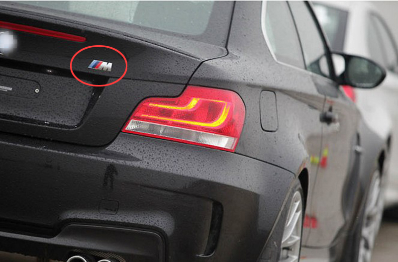 Bmw m badge placement #7