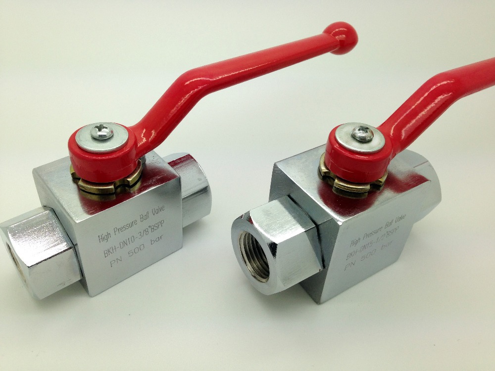 Купить шаровой клапан; 500bar; 1/4 внутренняя резьба подключения; BSPP ...