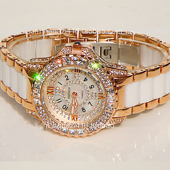 New Arrival Women Watches Luxury Ladies Dress Watch Women Fashion Rhinestone Wristwatches Female Gift Crystal Bracelet