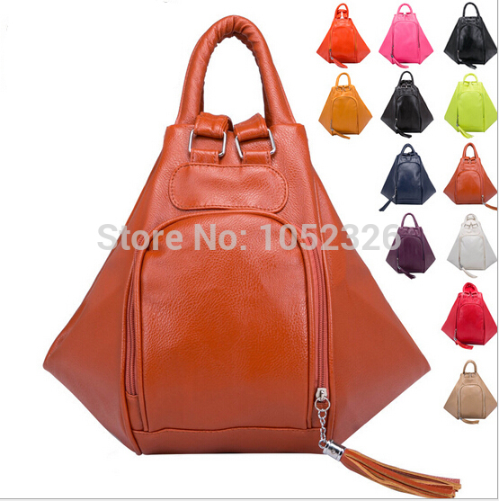 2015 European bat pattern fashion women backpack elegant candy colors backpack Classic simple school bags printing