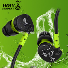 Mobile phone hifi headphones ear wire sports running mp3 waterproof earphones