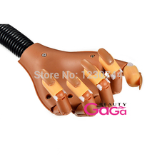 USA Stock Beauty Pro Nail Trainer Tools Super Flexible Rotate as Human Fingers Personal Salon Adjustable