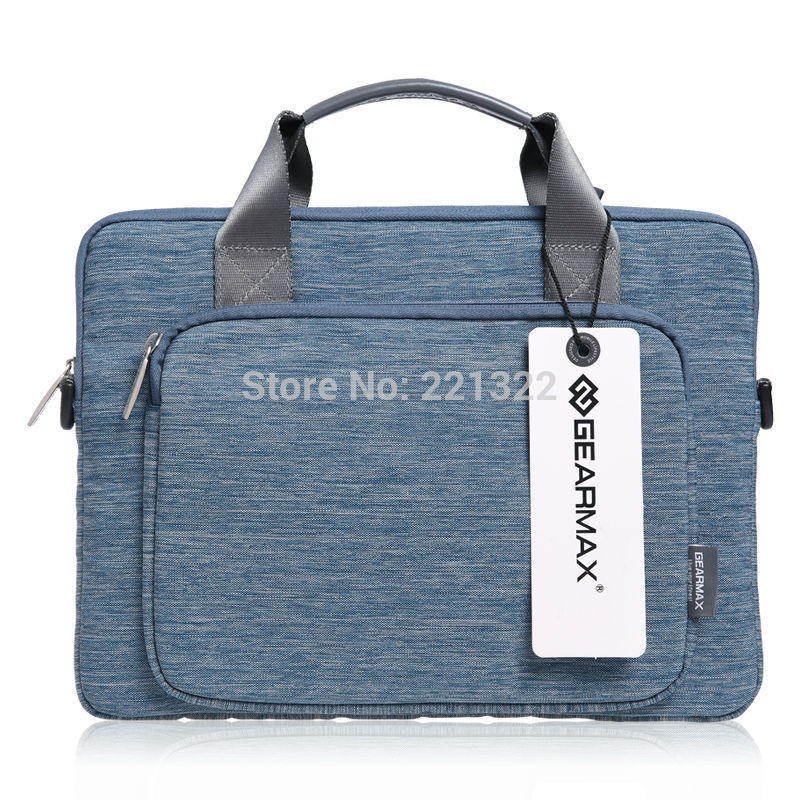 2015 New Canvas Laptop Bag Case Ultrabook Computer Bag For Notebook Free Keyboard Cover Case for