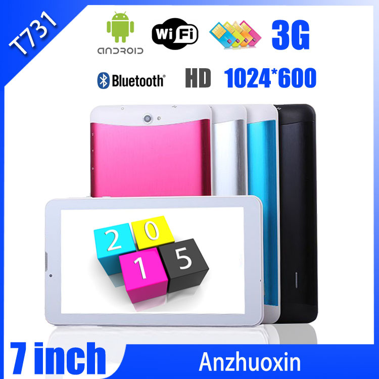 Discount 7 inch Dual Core SIM Card WCDMA Dual Camera Capacitive Screen Google Smart Android Tablet