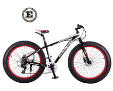 Wide tires bicycle complete bike Snowmobile ATV bike mountain bike 26 inch aluminum exports 4 0