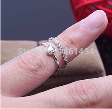 Toe ring Simple elegant unique personality Nail Ring 18k Gold 925 sterling silver rings for women