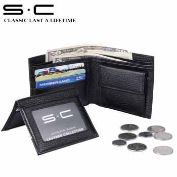 S C Free Shipping Credit Card Wallet Card Holder Multiple Wallet Leather Wallet Men 100 Genuine
