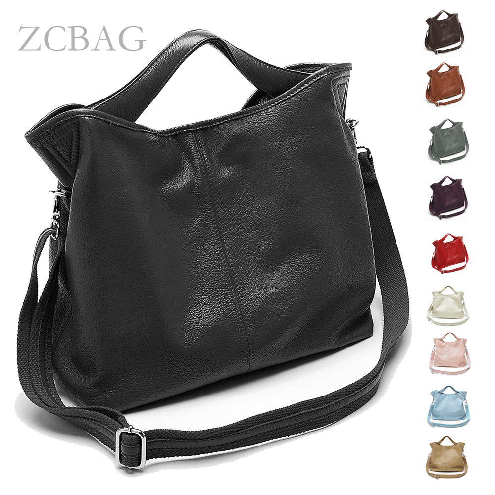 Free Shipping Wholesale Womens Ladies Genuine Real Leather Handbag Tote Shoulder Bag Purse Cross Body Satchel