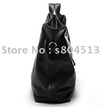 Free Shipping Wholesale Womens Ladies Genuine Real Leather Handbag Tote Shoulder Bag Purse Cross Body Satchel
