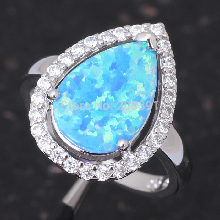 Wholesale-Retail-New-arrival-Blue-fire-Opal-925-Sterling-Silver-Rings ...