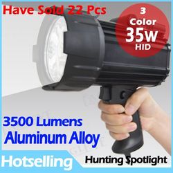 High Quality!35 HID Xenon Handheld Spotlight/Camping Hunting Spotlight,Aluminum,Super Bright hot selling~(China (Mainland))