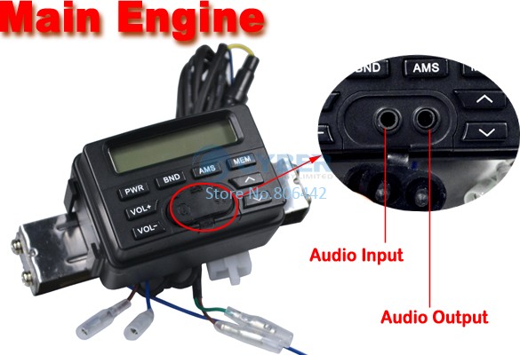 Waterproof car stereo jeep #5