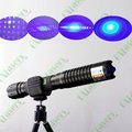 oxlasers OX-BX5 445nm 1.2w/1200mw burning focusable blue laser pointer (5 star caps) with safety glasses+Free Shipping