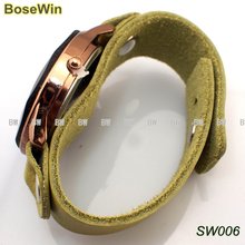 Jewelry Gift Romantic Butterfly Leather Watches Top layer Leather Watchband for Women Holiday Sale SW006