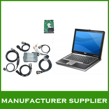 2013 Top Free Shipping Professional MB Tester mb c3 star mercedes benz diagnosis multiplexer with DELL D630 LAPTOP(China (Mainland))