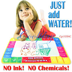 Free shipping In Stock CP1325NC 73X49cm Big size Magic Water Doodle Mat with 1 Magic Pen/Water Drawing t Mat/Water Doodle Mat(China (Mainland))