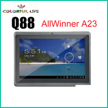 Free Shipping 7 inch Q88 tablet pc Android 4.0 Ultra-thin  MID