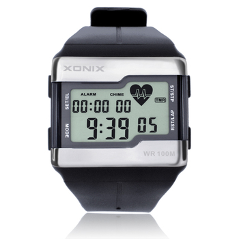 Xonix сердечного ритма монитор цифровой вне военный многофункциональный спорт мода часы водонепроницаемый 100 м бесплатная доставка