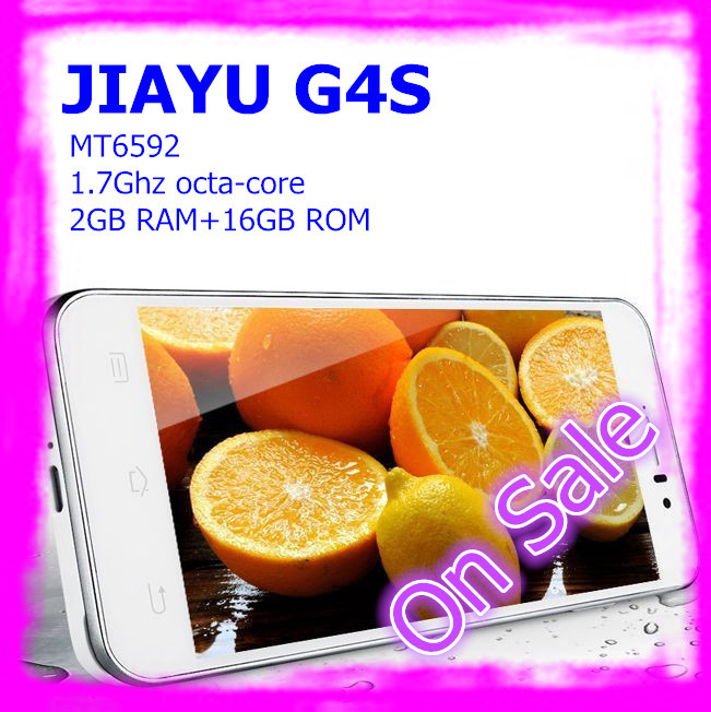 In stock JIAYU G4S JY G4S MTK6592 Octa Core 3G Smart Phone Android 4 2 13MP