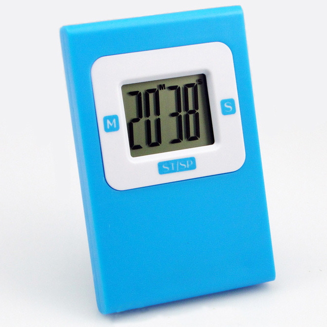 Retail Digital Kitchen Timer Countdown Magnetic Interval Alarm Clock Desktop with Seconds Cooking Tools Accessories KT005(China (Mainland))