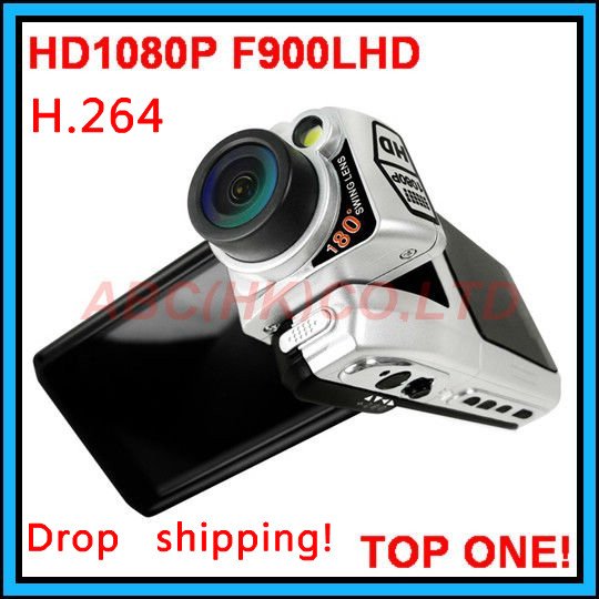 Carro dvr f900lhd h. 264 2.5'' lcd 120 grau 1080p carro gravador de vídeo hdmi novatek carro câmera dropshipping