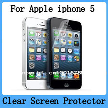 Free Shipping BY Air Mail 5pcs/lot For iphone 5 5G Clear Screen Protector ,Screen Protective Film for new iphone 5