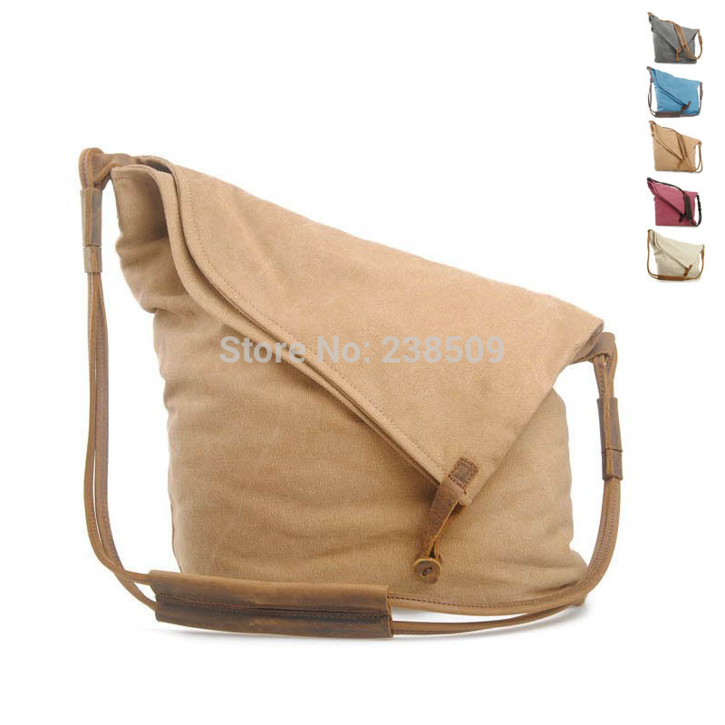 Fashion Vintage Canvas Desigual Bag Preppy Style Men Messenger Bags Womens Large Shoulder Crossbody Bags