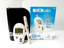 Free shipping 10 seconds fast blood glucose meter micro blood sampling 10 blood sugar test paper