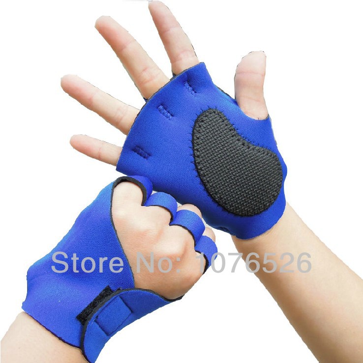 Gym Weight Lifting Glove Bodybuilding Fitness Sport Powerlifting Gloves Anti skid Sports Gloves Wholesale Free Shipping