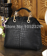 European fashion women messenger bag Crocodile pattern Pu women bag evening bags Classic elegant women handbag