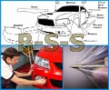 12''- Auto Car Interior Exterior Scratch Paint Protection Film Cover Sticker(3-Layer Film) - Free Shipping.