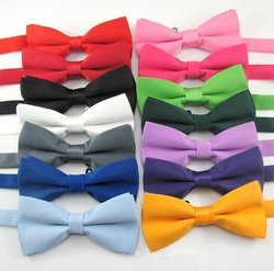 Min Order $20 (mixed order) Retail Mens mitation Silk Tuxedo Bow Tie / Fashion Solid Color Formal Bowtie (SE-26)(China (Mainland))
