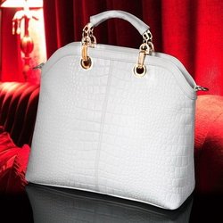 2012 New arrival good quality composite cow leather CROCO modern design women handbag/Shoulder Bag WLHB493(China (Mainland))