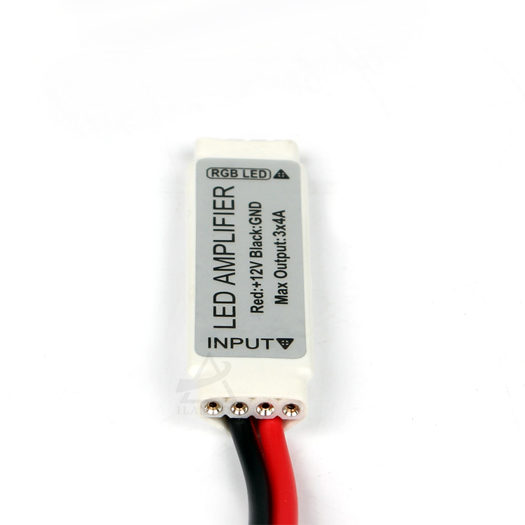 Купить Мини 2шт/много привел усилитель для rgb полосы огни dc12v 12А ...