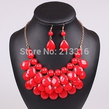 Min.order is $10(mix order)Free Shipping Hot-selling fashion bib necklace jewelry HYJS1106A