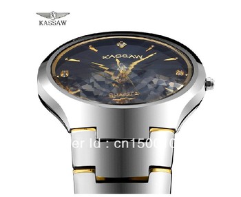 Kassaw Swiss Military Sapphire Men Tungsten Steel Watches Commercial ...