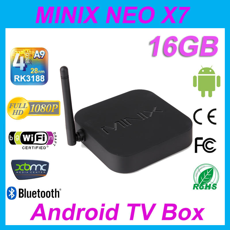 Телеприставка MINIX NEO X 7 Android TV boX RK3188 /1.6 2G /16G WiFi HDMI USB RJ45 OTG SD Xbmc /TV NEO X7
Телеприставка MINIX NEO X 7 Android TV boX RK3188 /1.6 2G /16G WiFi HDMI USB RJ45 OTG SD Xbmc /TV NEO X7