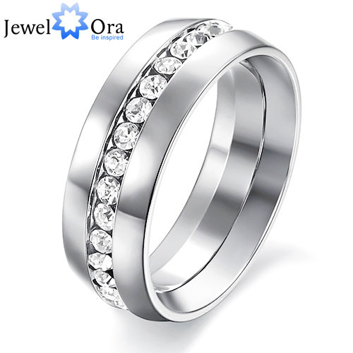 Best Ring For Man Gift The Rings For Women and Men Unisex 316L Eternity Stainless Steel