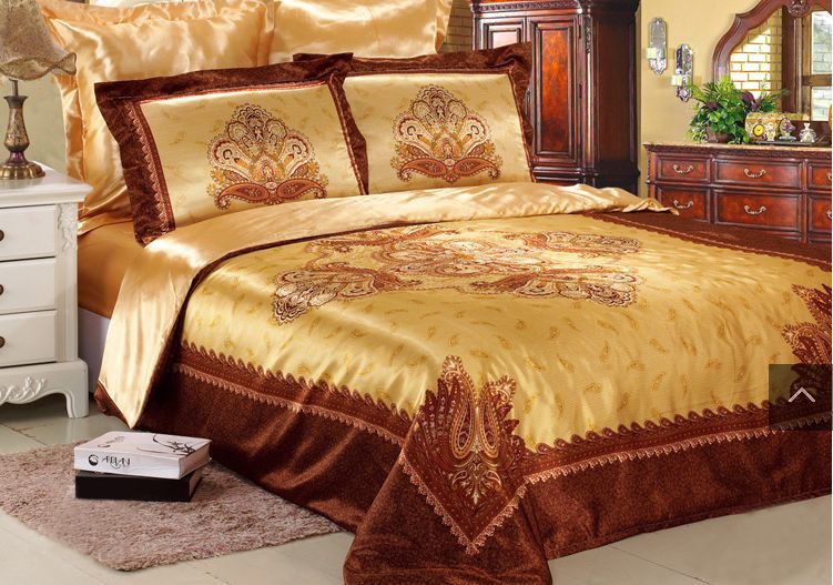 Compare Prices on Gold Silk Bedding Set- Buy Low Price Gold Silk ...