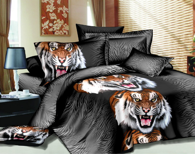 3d-Animal-Manly-mens-Bedding-Sets-Queen-Full-Size-Tiger-Leopard-Lion ...