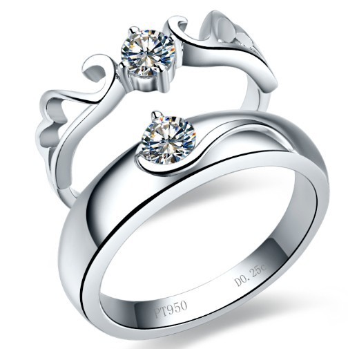 Promise His and Her Couple Rings Promise His and Her Couple Rings