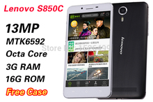 Lenovo phones 3G GPS MTK6592 Otca Core 2G RAM 16G ROM Android 4 4 S850c phones