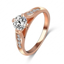 LZESHINE Brand Ring For Men And Women Austrian Crystal Ring Platinum Ring SWA Elements Wedding Jewely Free Shipping ITL-RI0060-b