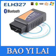 ELM327 Bluetooth OBDII OBD2 OBD-II OBD 2 Diagnostic Scanner Can-Bus ELM 327 Scantool Check Engine Light Car Code Reader  WE0001