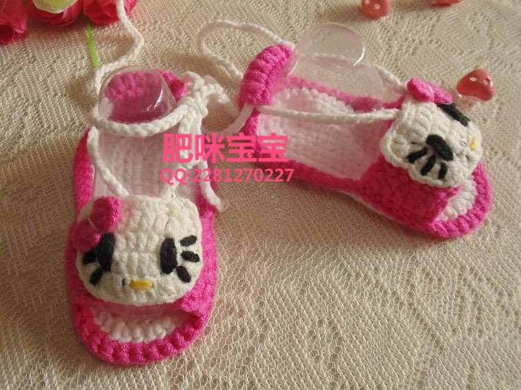 comment tricoter des sandales pour bebe